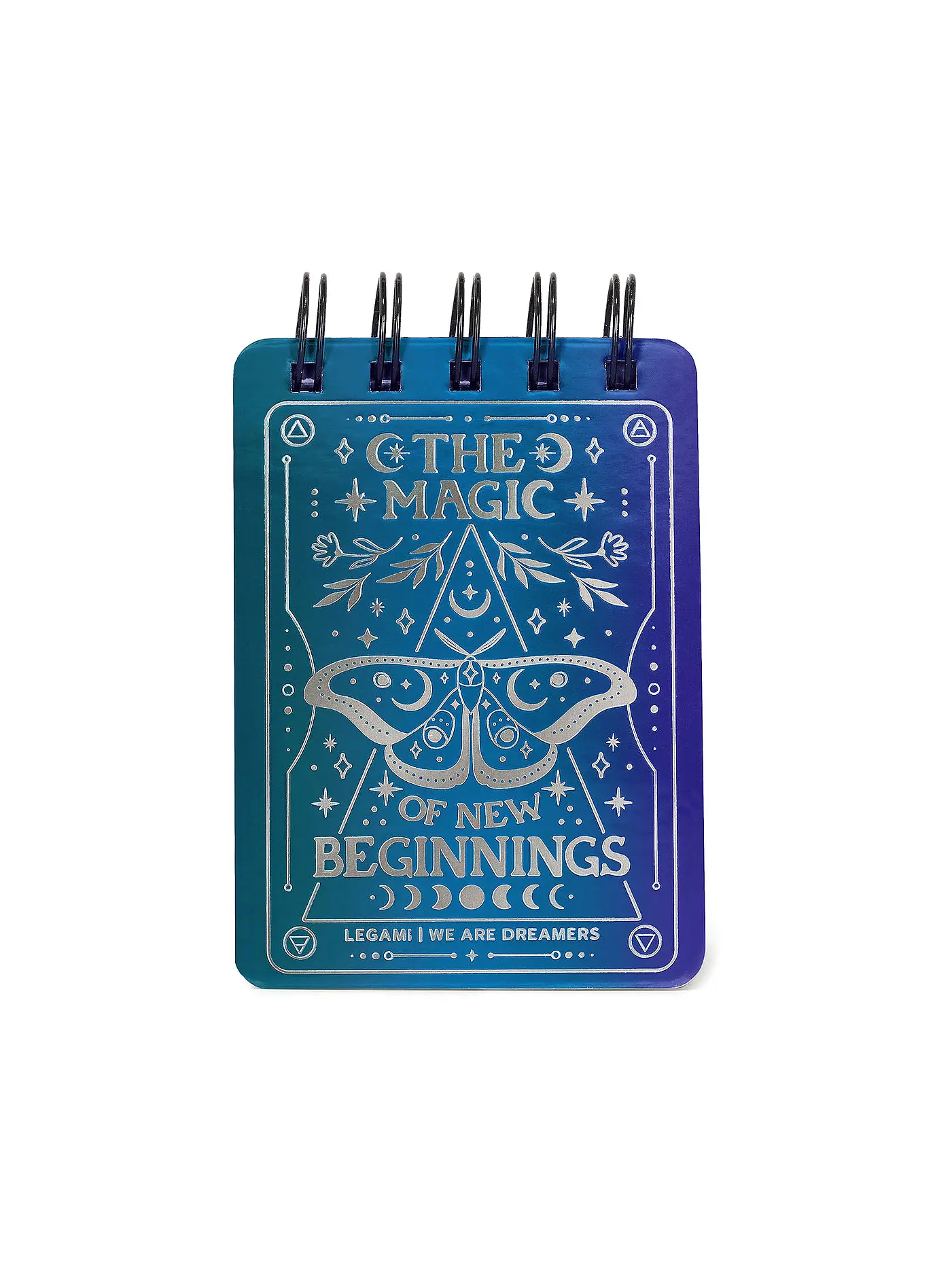 LEGAMI | Linierter Mini-Spiralnotizblock Moth | 